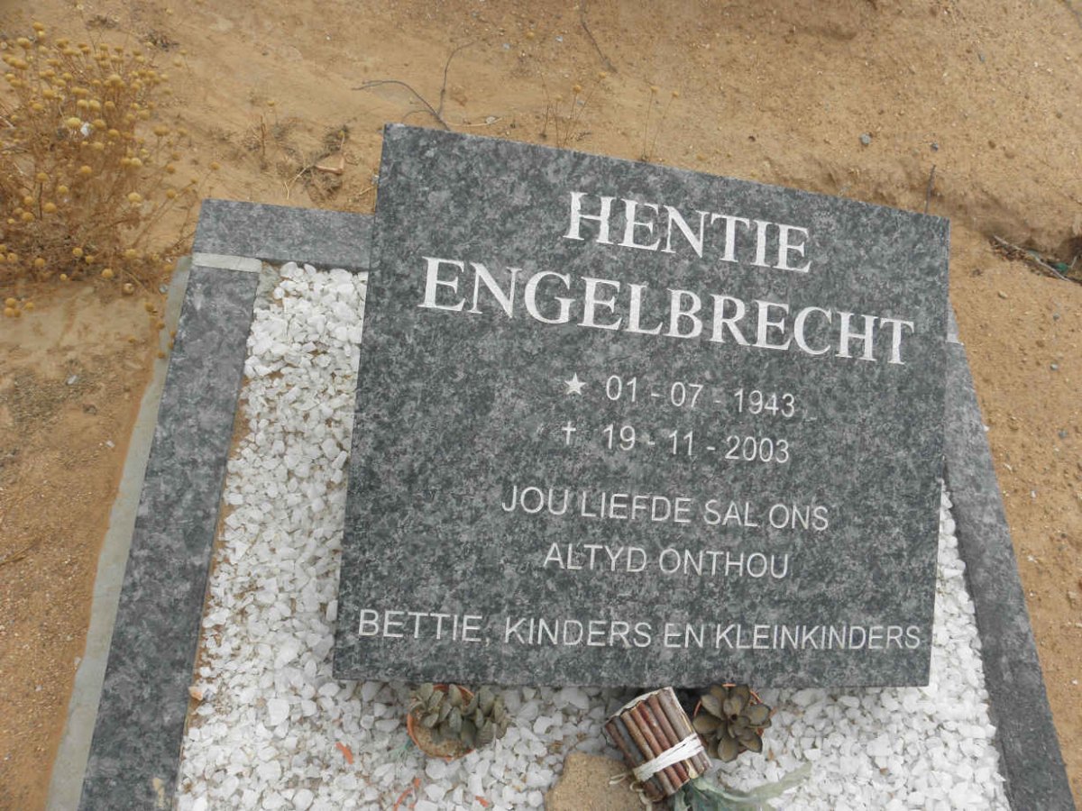ENGELBRECHT Hentie 1943-2003