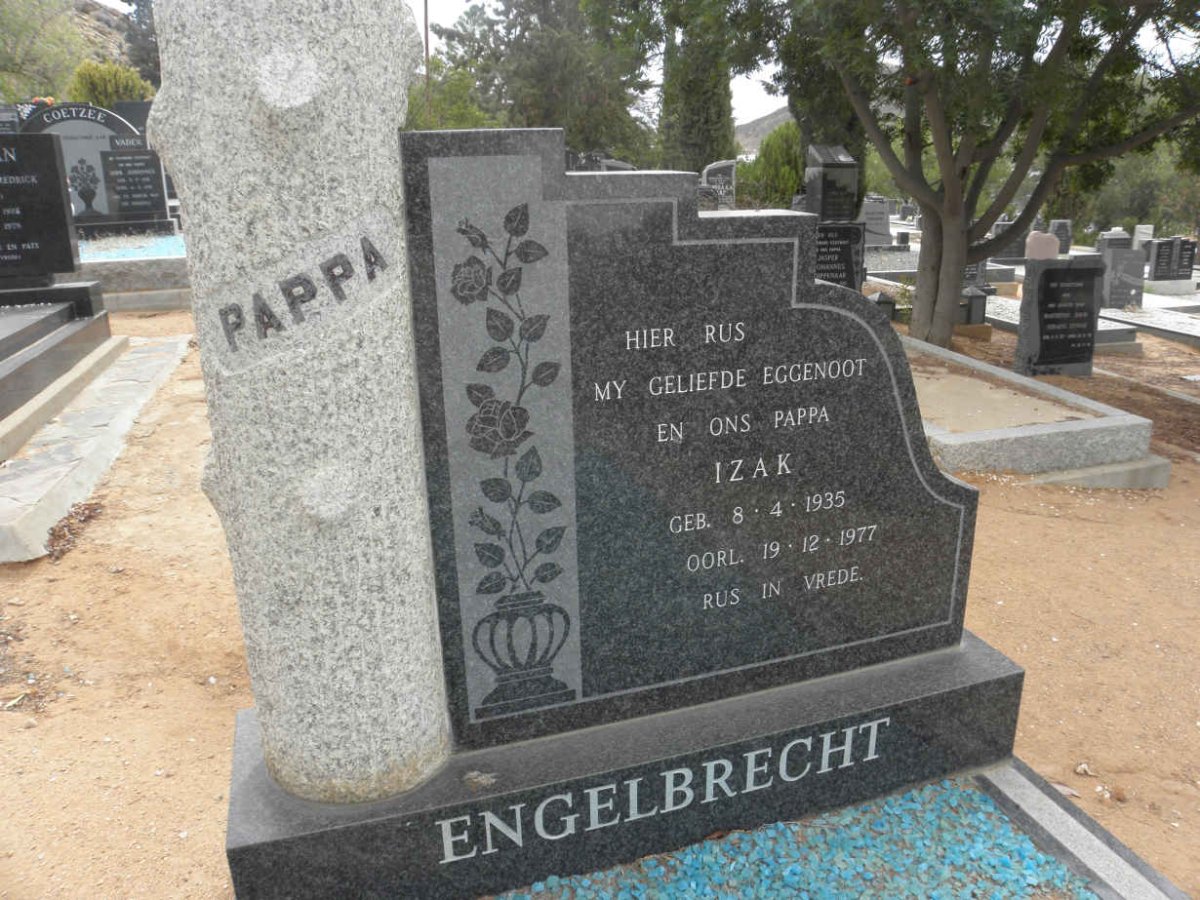ENGELBRECHT Izak 1935-1977