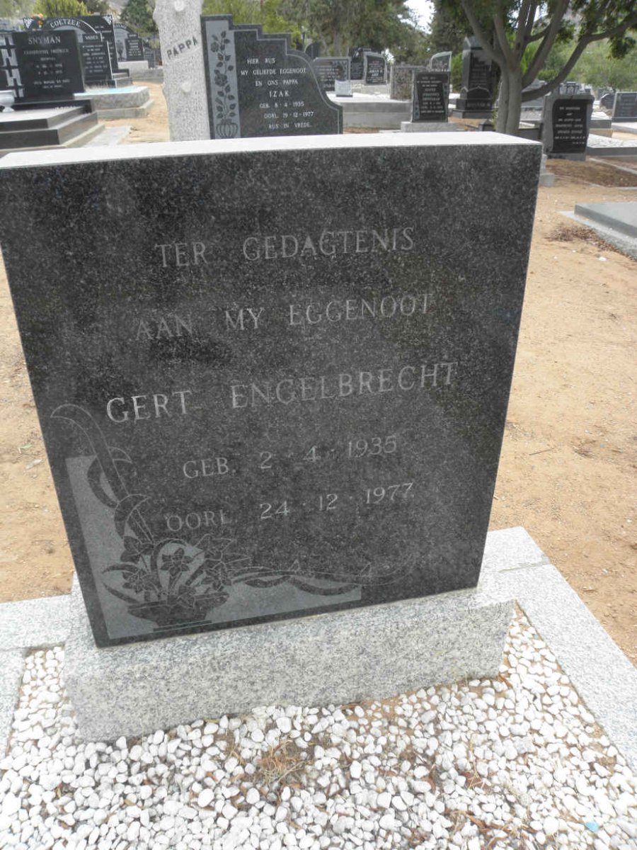 ENGELBRECHT Gert 1935-1977