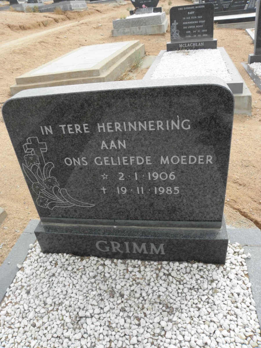 GRIMM 1906-1985