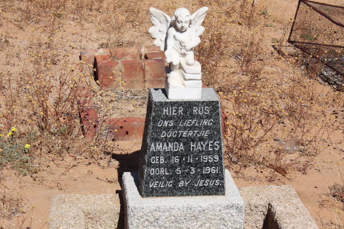HAYES Amanda 1959-1961