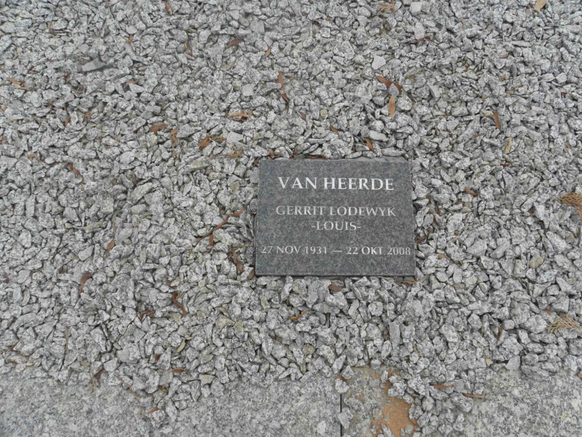 HEERDE Pieter, van 1893-1979 :: van HEERDE Helen 1908-1989 :: van HEERDE Gerrit Lodewyk Louis 1931-2008