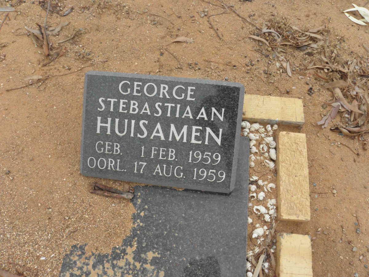 HUISAMEN George Sebastiaan 1959-1959