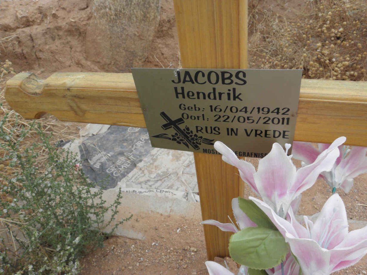 JACOBS Hendrik 1942-2011