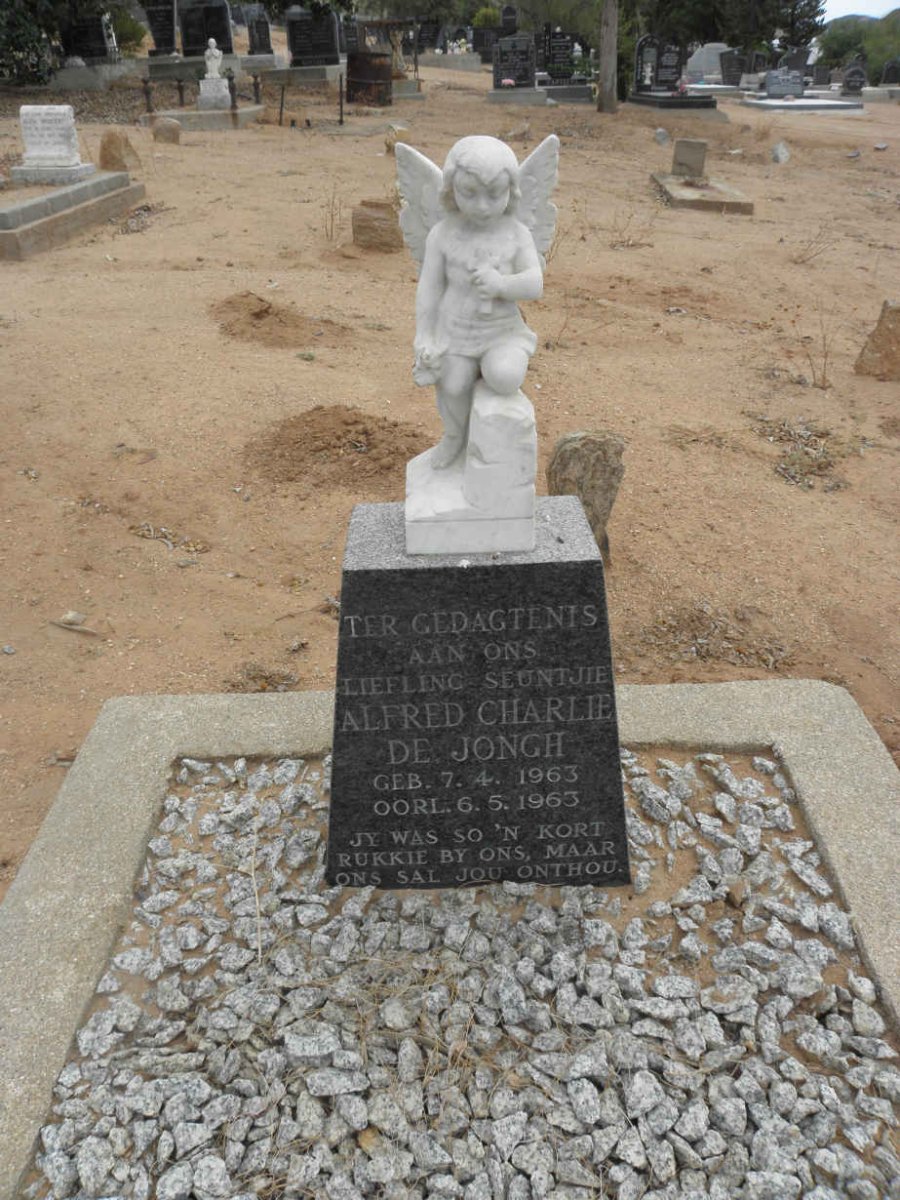 JONGH Alfred Charlie, de 1963-1963