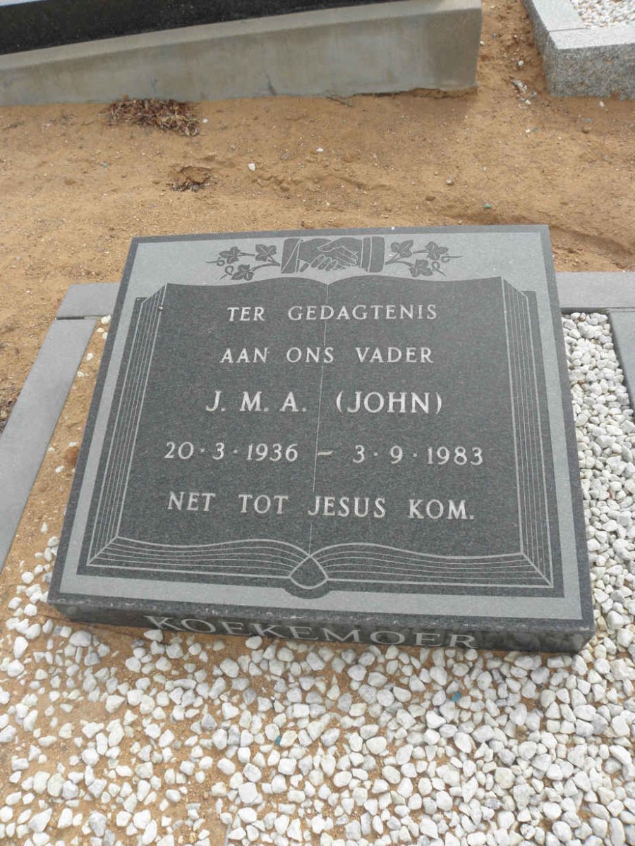 KOEKEMOER J.M.A. 1936-1983