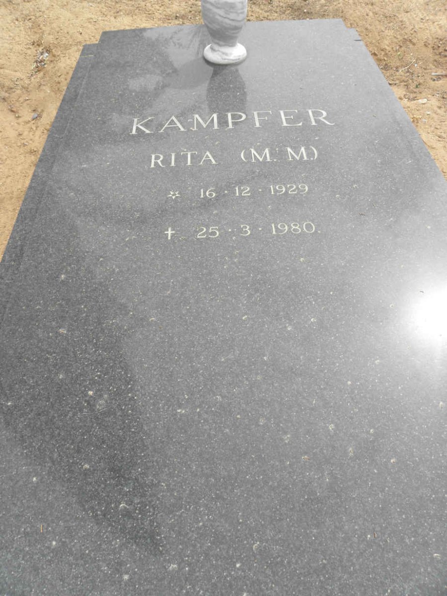 KAMPFER Rita 1929-1980