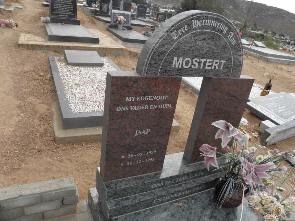 MOSTERT Jaap 1939-1999
