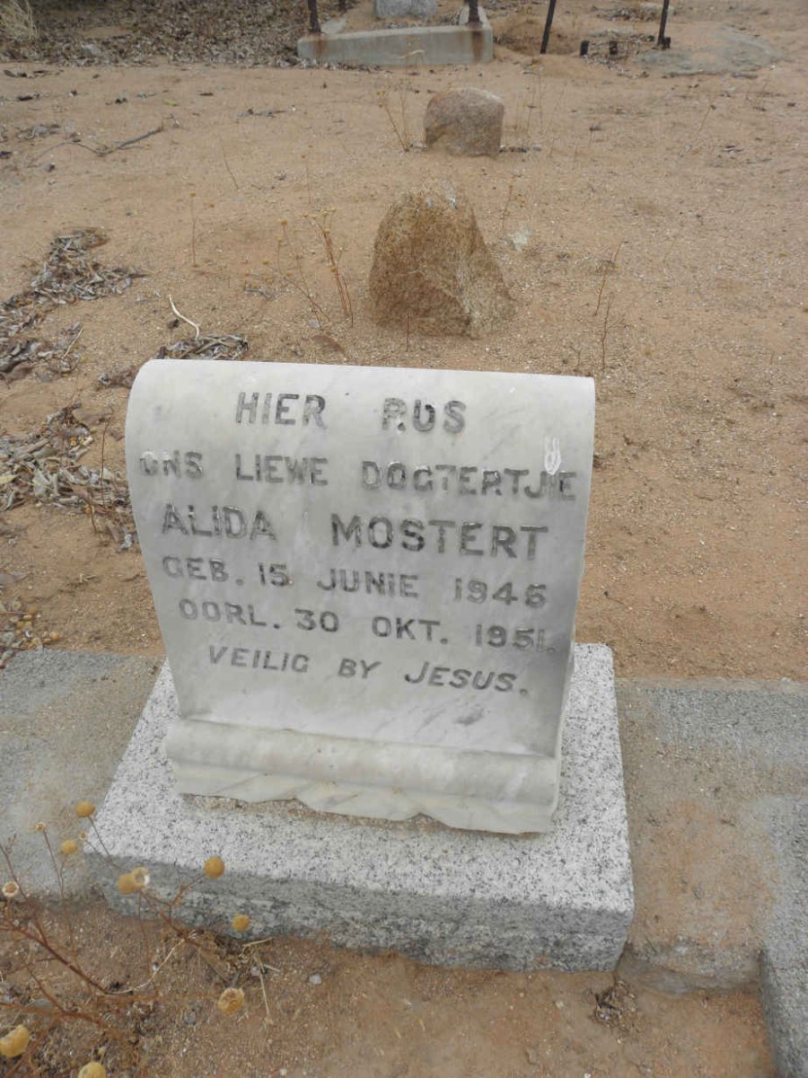 MOSTERT Alida 1945-1951
