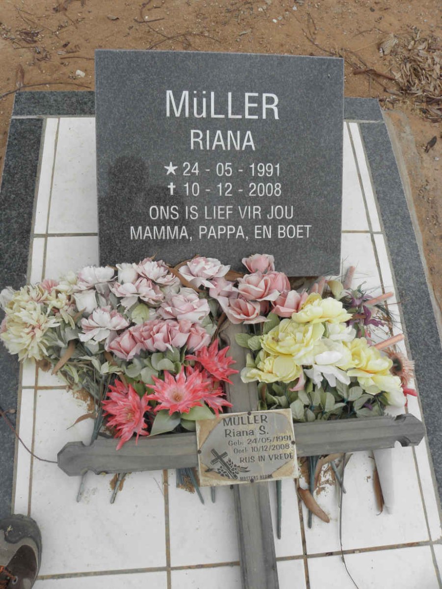MULLER Riana S. 1991-2008