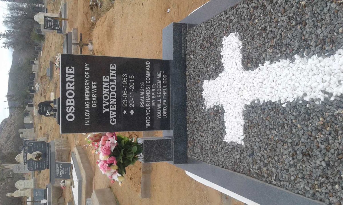 OSBORNE Yvonne Gwendoline 1953-2015