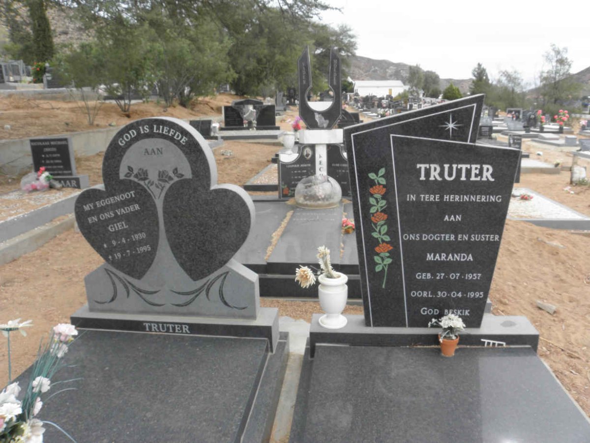 TRUTER Giel 1930-1995 :: TRUTER Maranda 1957-1995