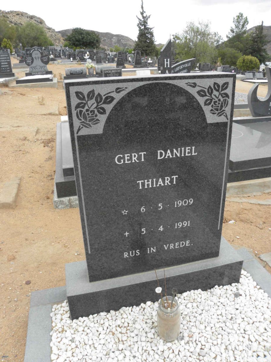 THIART Gert Daniel 1909-1991