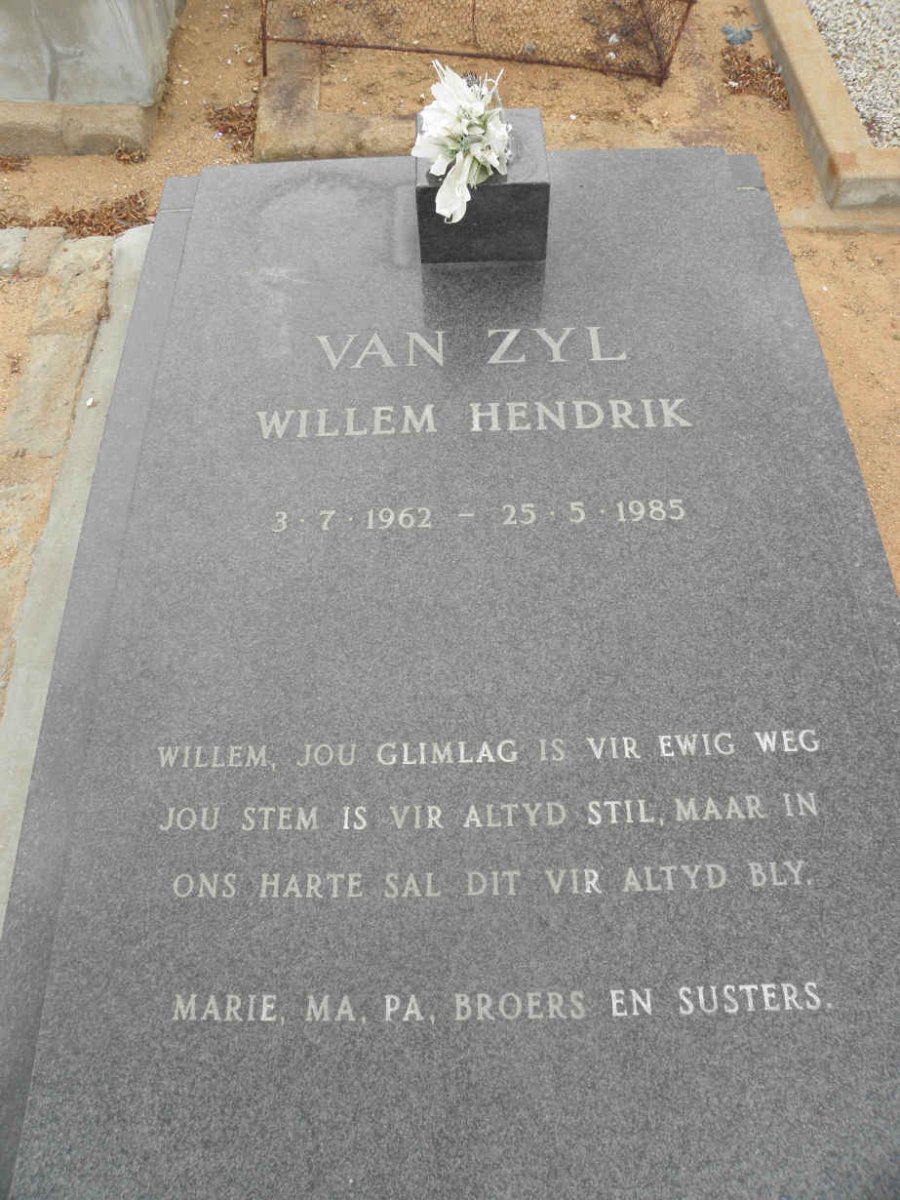 ZYL Willem Hendrik, van 1962-1985
