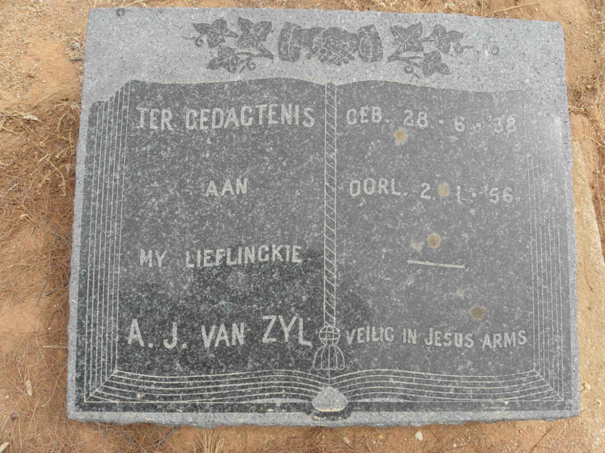 ZYL A.J., van 1938-1956