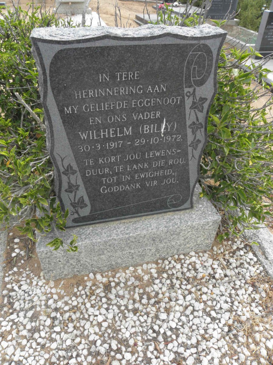 ? Wilhelm 1917-1972