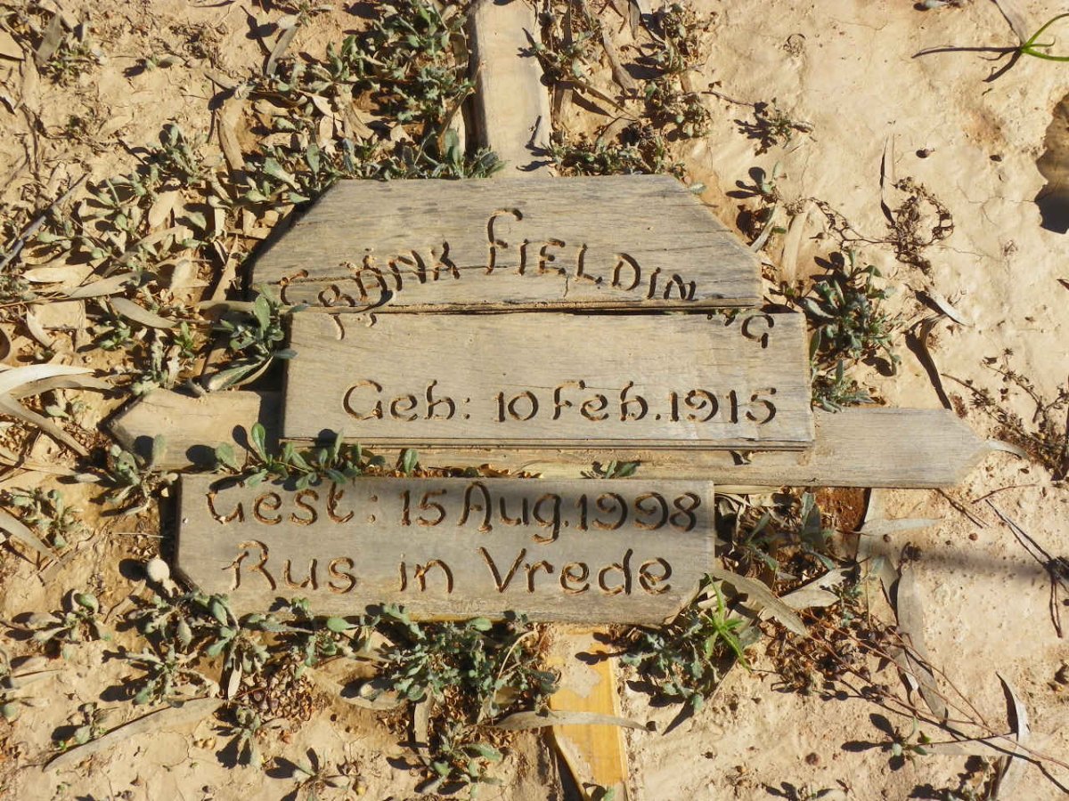 FIELDING Frank 1915-1998