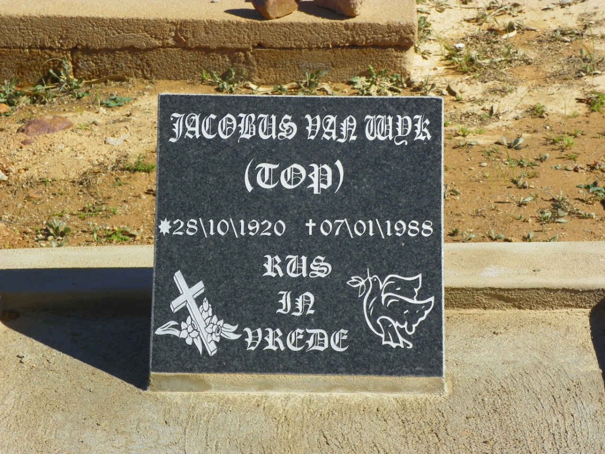 WYK Jacobus, van 1920-1988