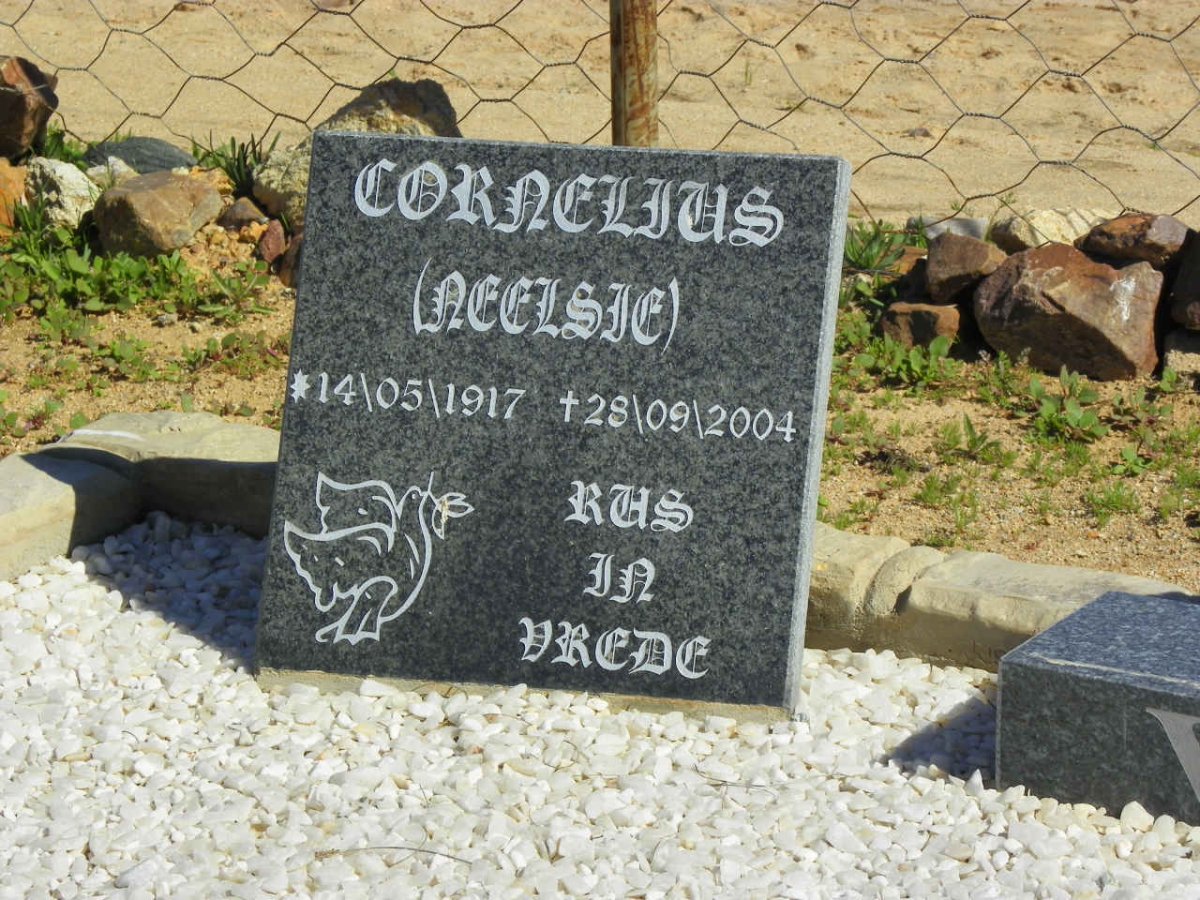 WYK Cornelius, van 1917-2004 &amp; Rebertha 1920-1994