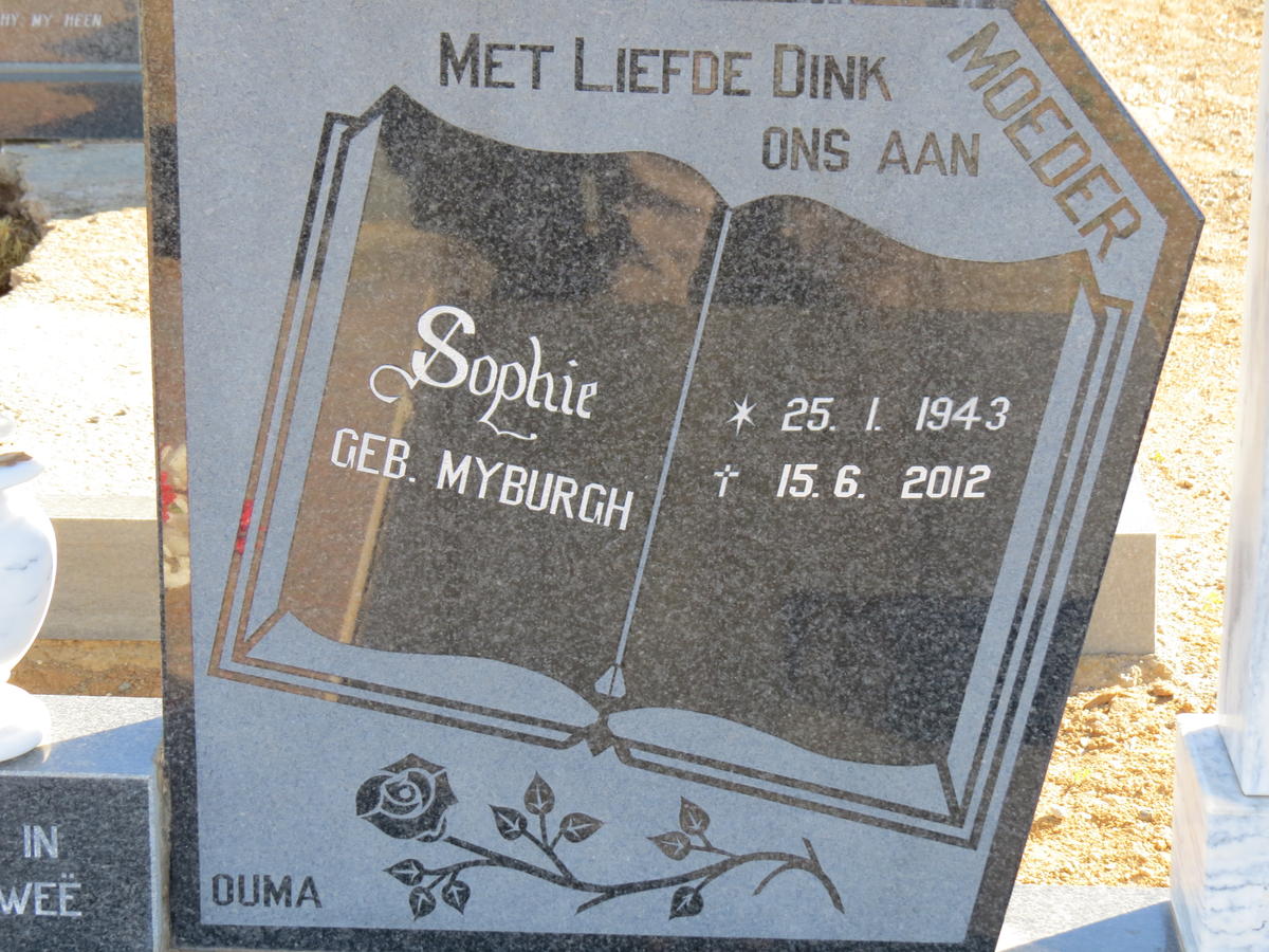 COETSEE Johannes 1937-1997 &amp; Sophie MYBURGH 1943-2012