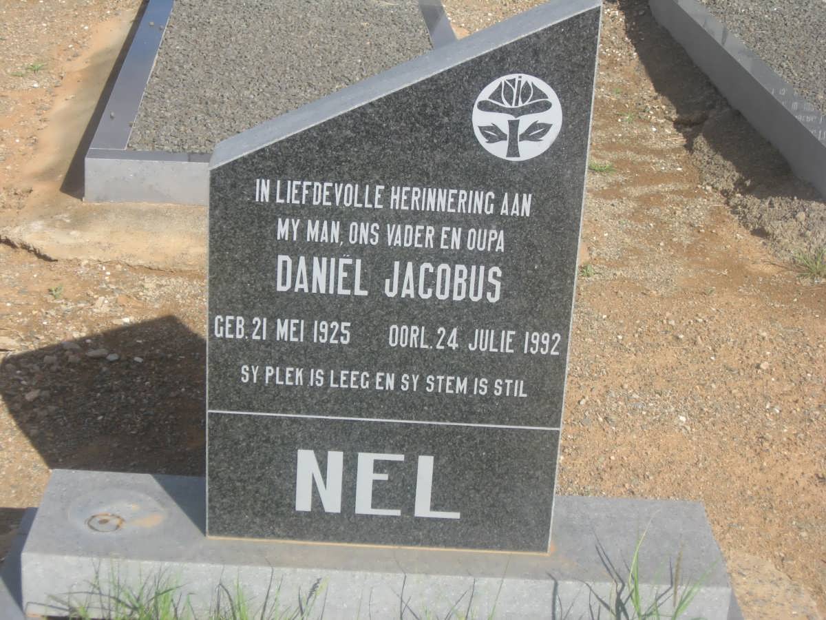 NEL Daniel Jacobus 1925-1992