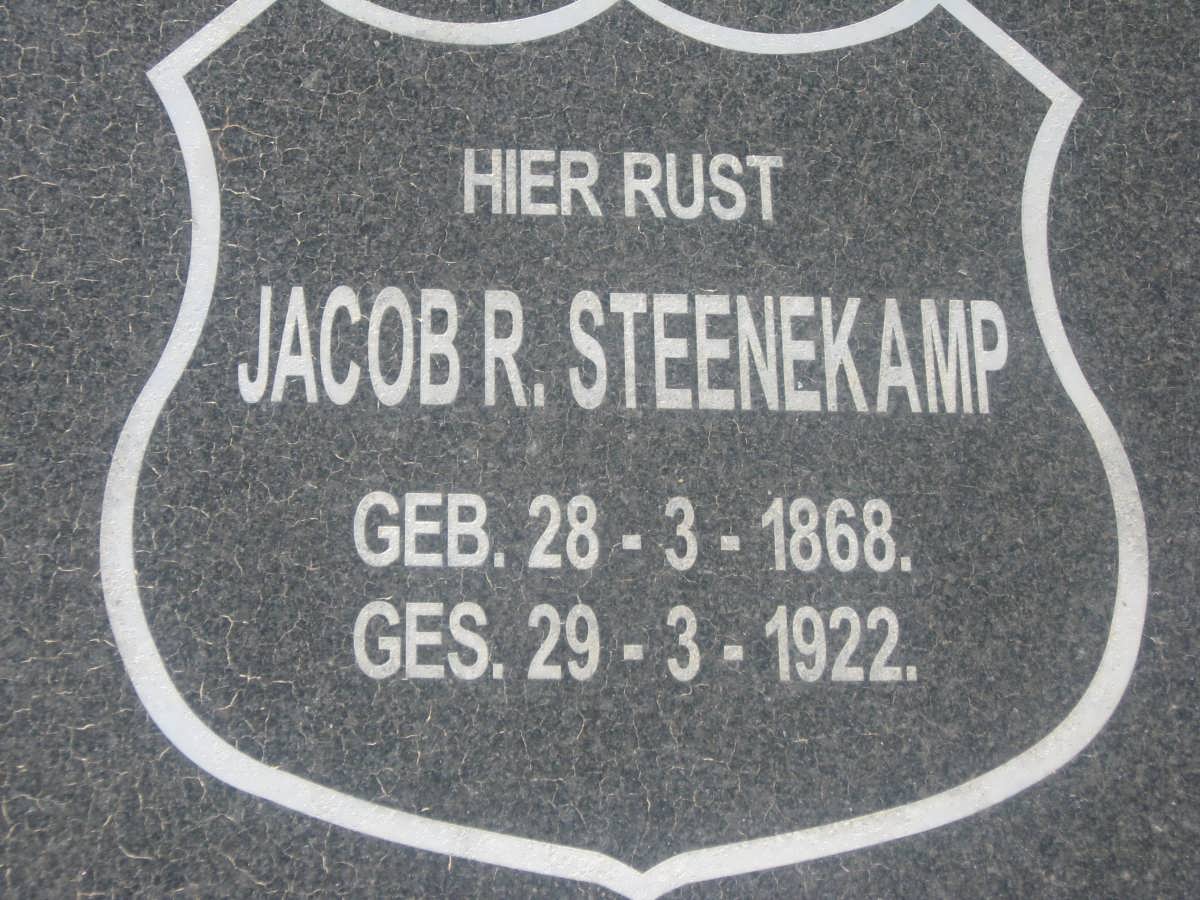 STEENEKAMP Jacob R. 1868-1922 &amp; Maria C. 1865-1927