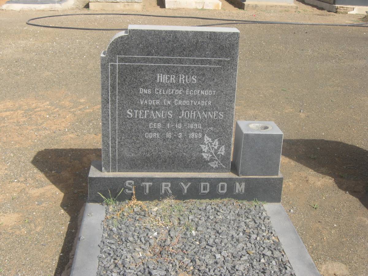 STRYDOM Stefanus Johannes 1898-1969