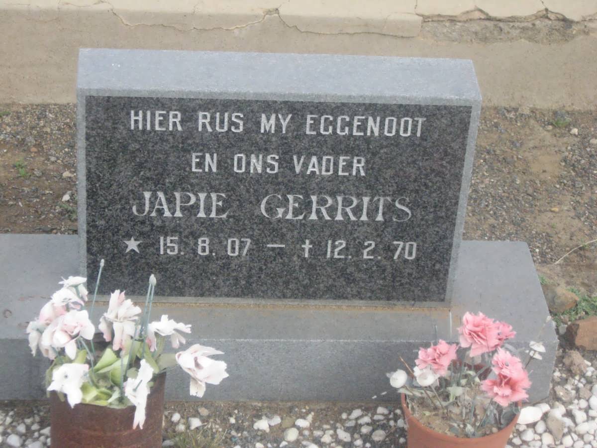 GERRITS Japie 1907-1970