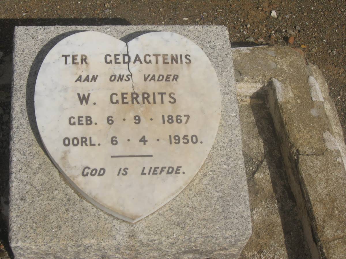 GERRITS W. 1867-1950