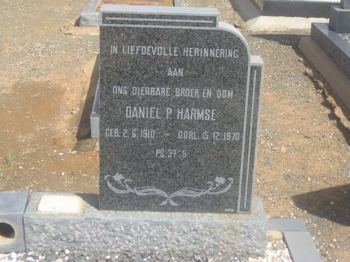 HARMSE Daniel P. 1910-1970