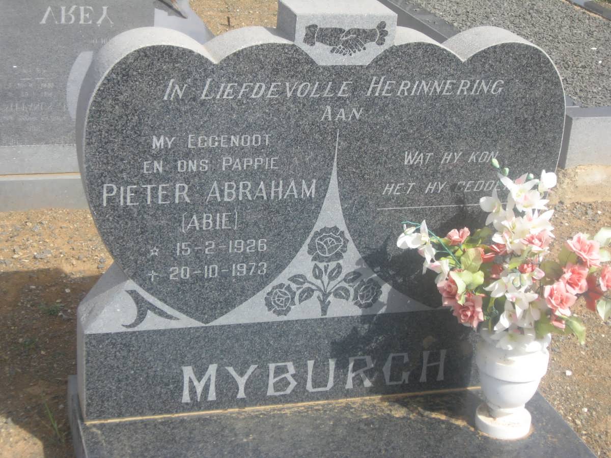 MYBURGH Pieter Abraham 1926-1973
