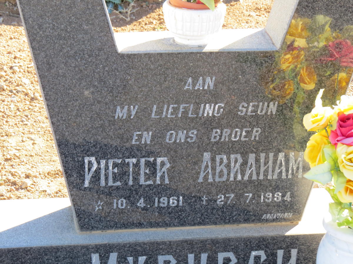 MYBURGH Pieter Abraham 1961-1984