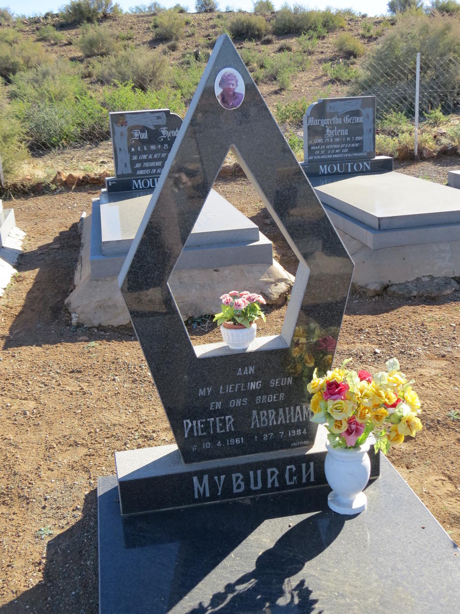 MYBURGH Pieter Abraham 1961-1984