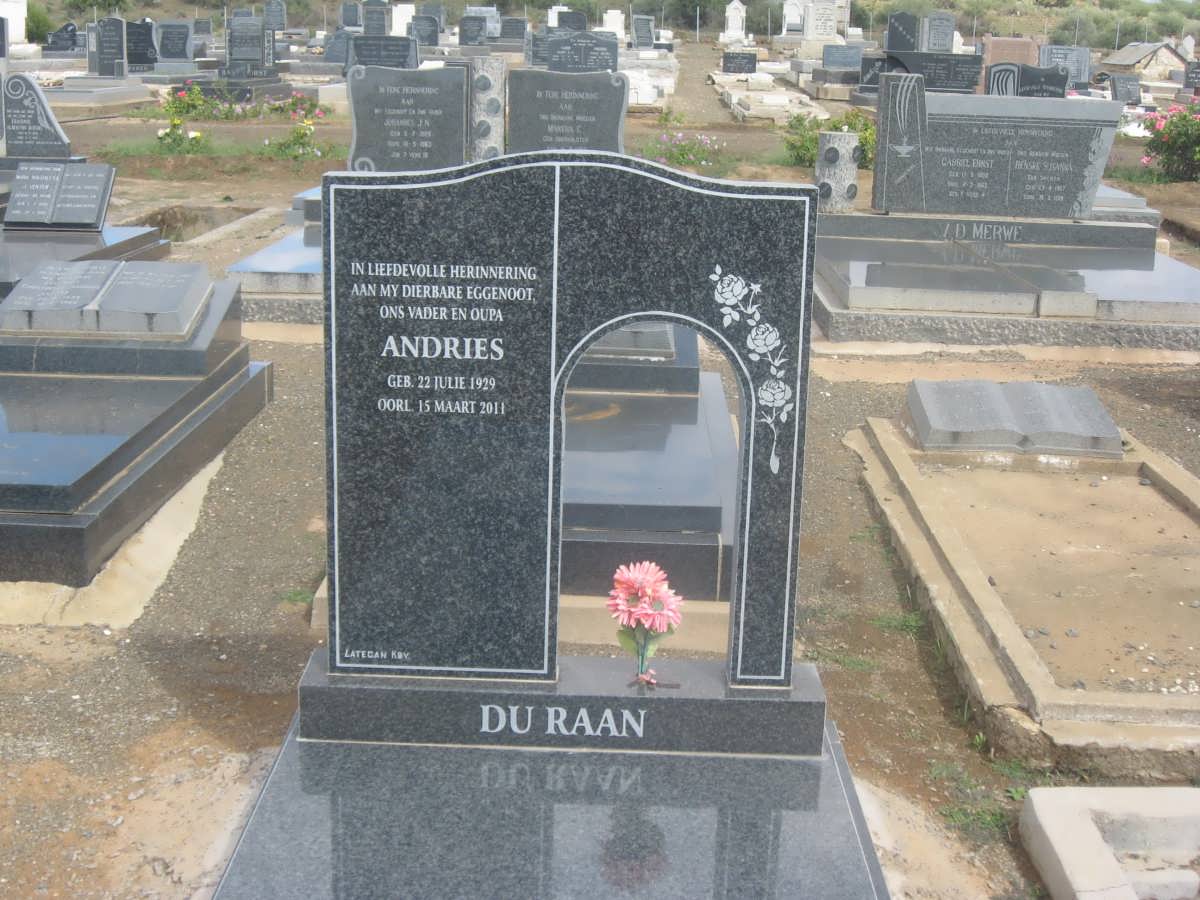 RAAN Andries, du 1929-2011
