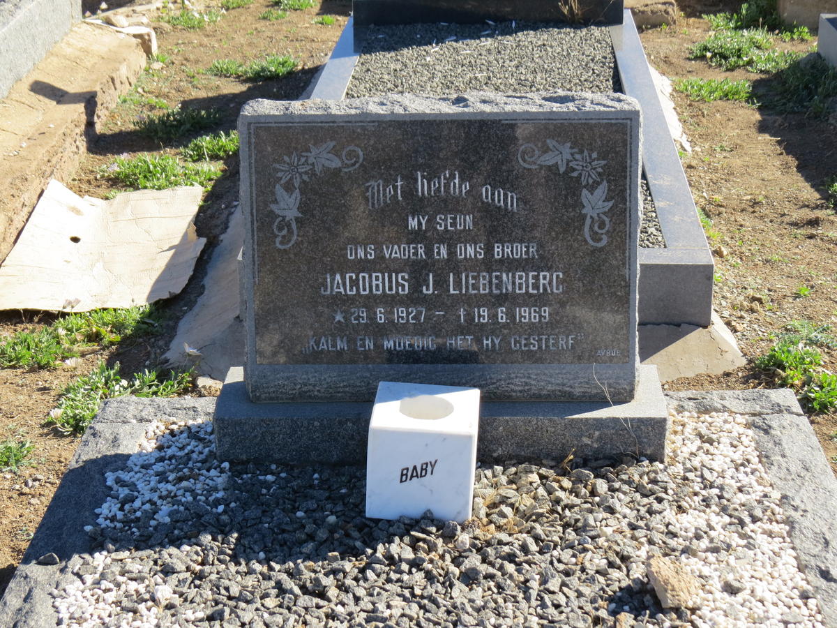 LIEBENBERG Jacobus J. 1927-1969