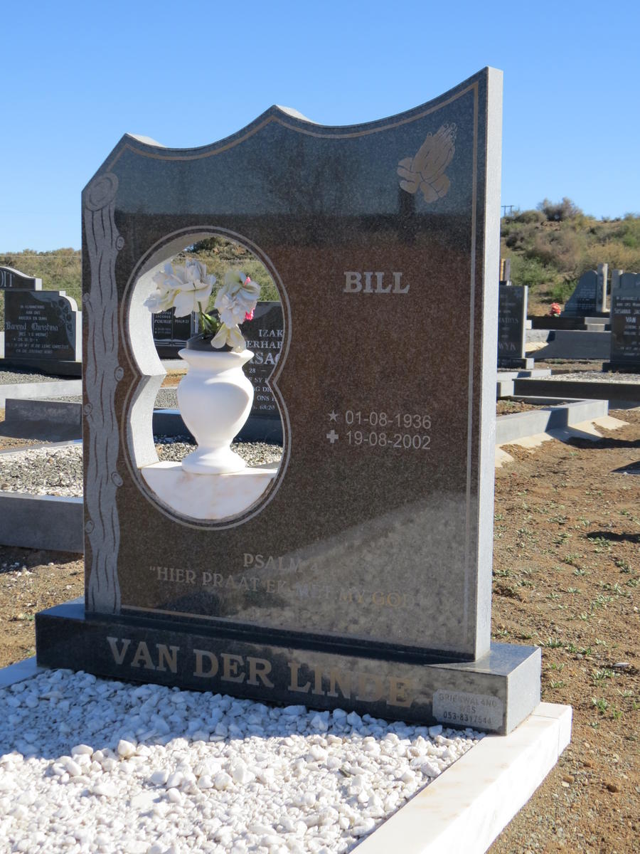 LINDE Bill, van der 1936-2002