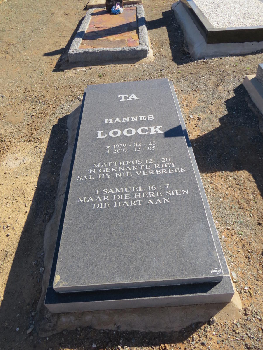LOOCK Hannes 1939-2010