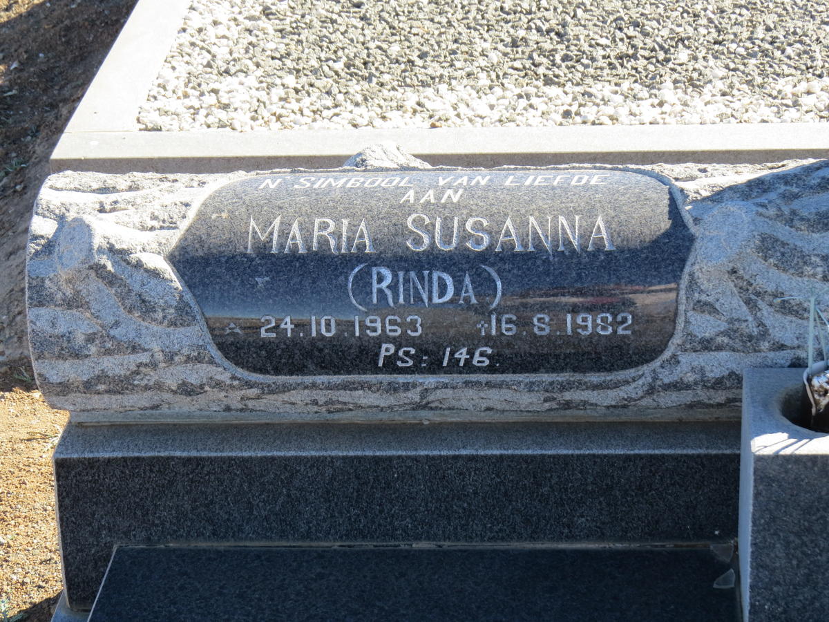 LEEUWNER Maria Susanna 1963-1982