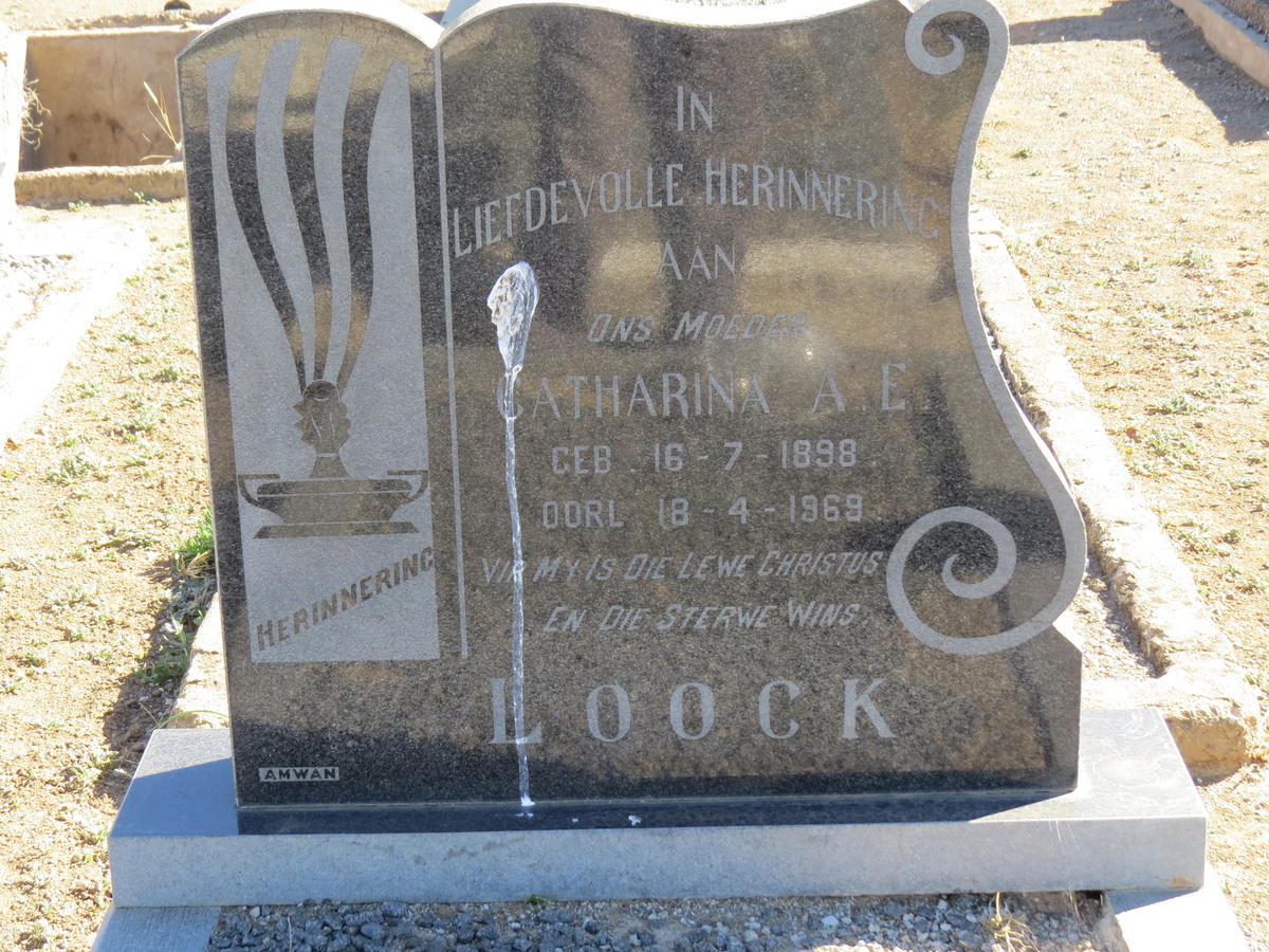 LOOCK Catharine A.E. 1898-1969
