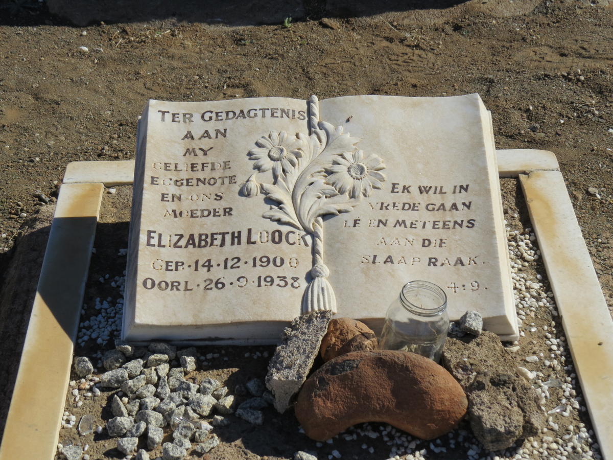 LOOCK Elizabeth 1900-1938