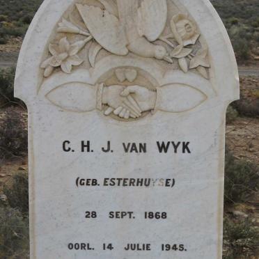 WYK C.H.J., van nee ESTERHUYSE 1868-1945