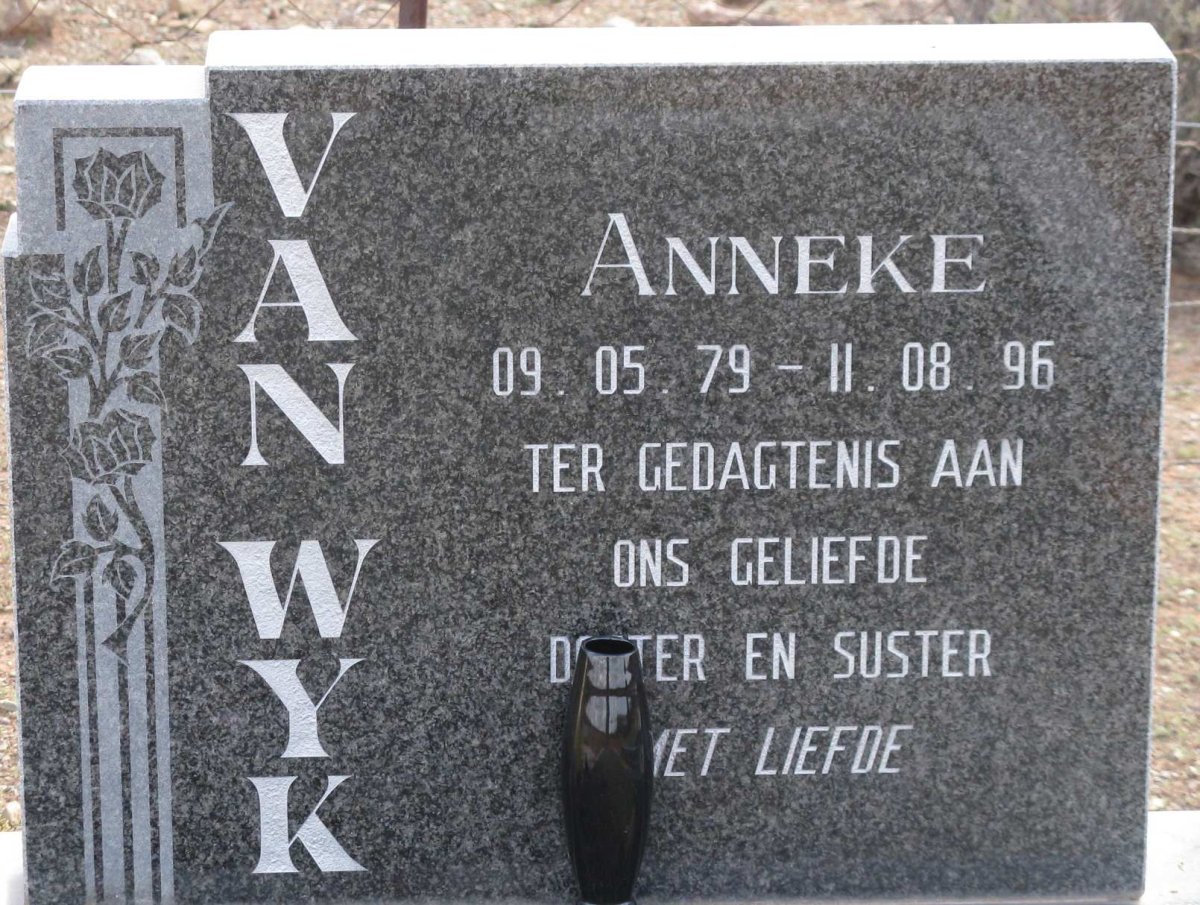 WYK Anneke, van 1979-1996