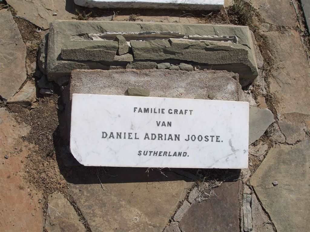 JOOSTE Daniel Adriaan