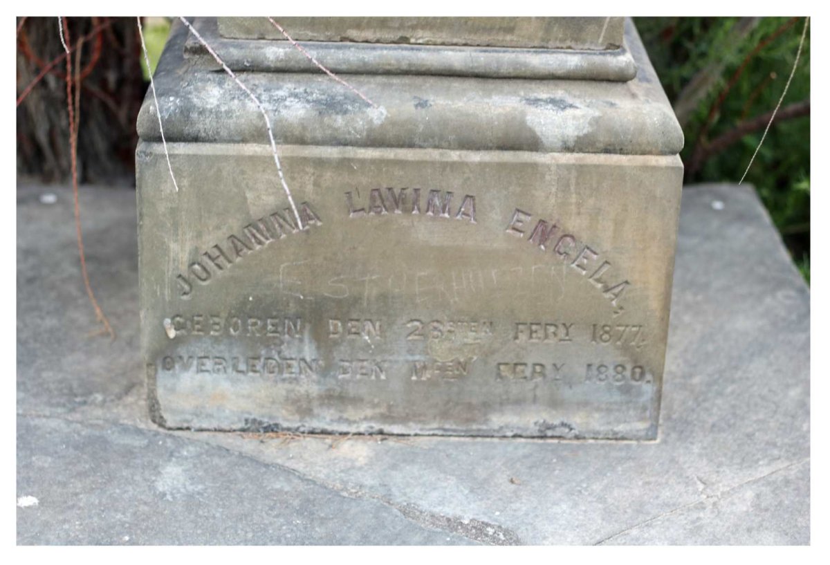 ESTERHUIZEN Johanna Lavina Engela 1877-1880