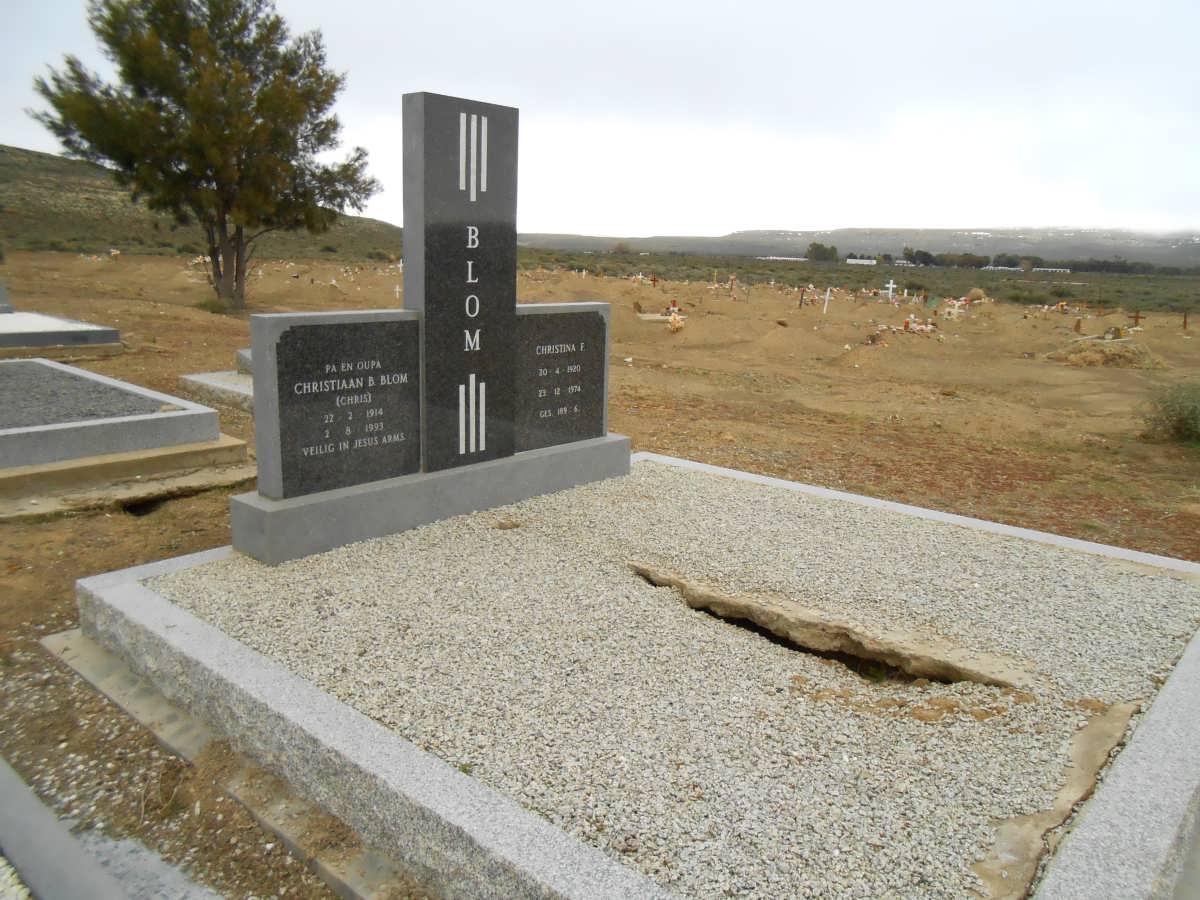 BLOM Christiaan B. 1914-1993 &amp; Christina F. 1920-1974