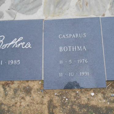 BOTHMA Casparus 1976-1991