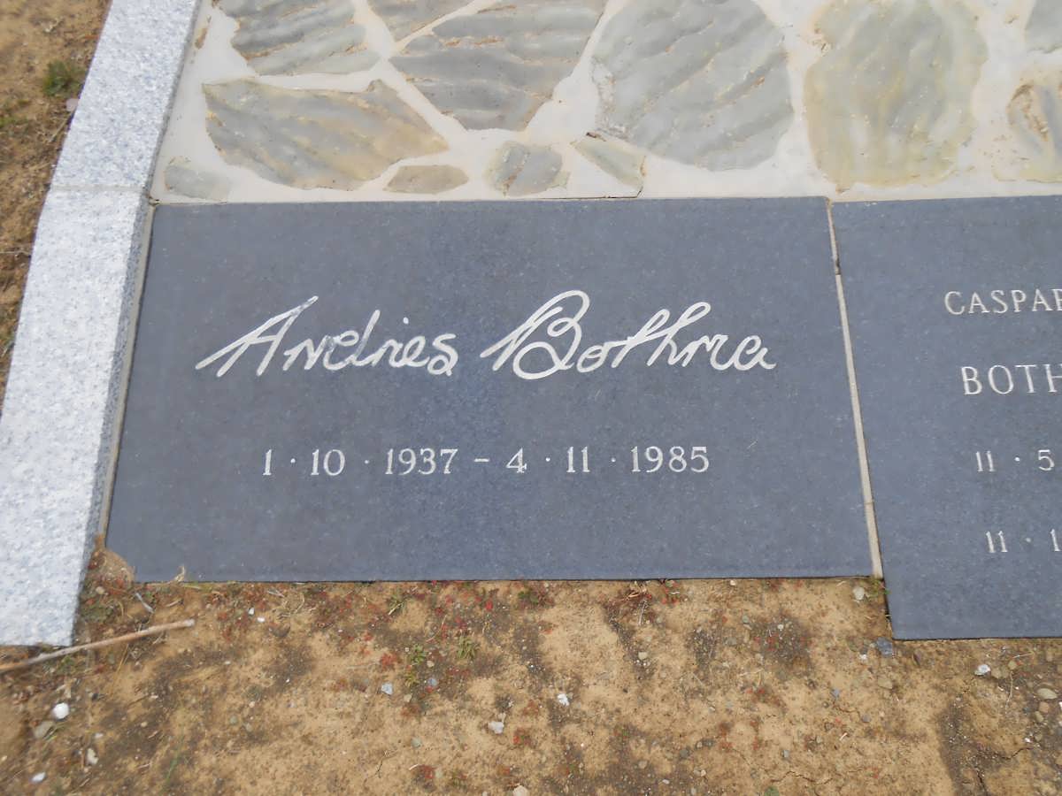 BOTHMA Andries 1937-1985