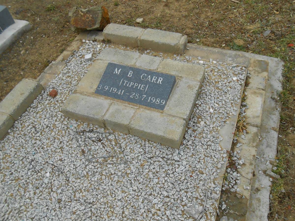 CARR M.B. 1941-1989