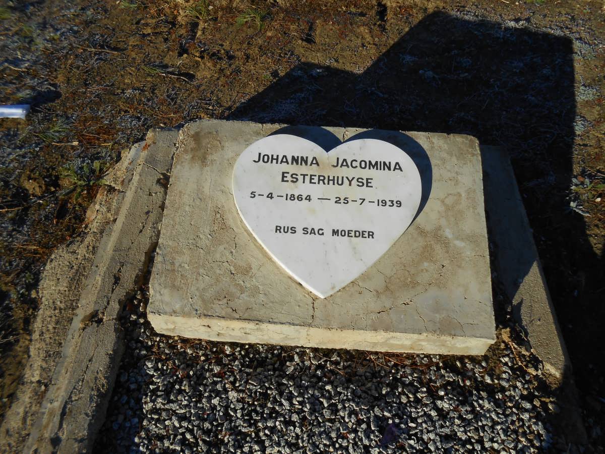 ESTERHUYSE Johanna Jacomina 1864-1939