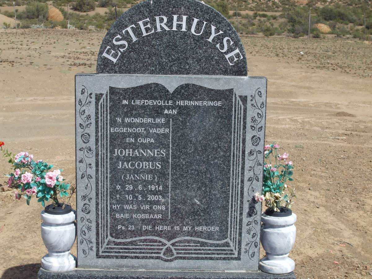 ESTERHUYSE Johannes Jacobus 1914-2003